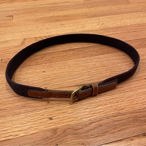 Vintage Dooney & Bourke Aubergine Belt Size 28